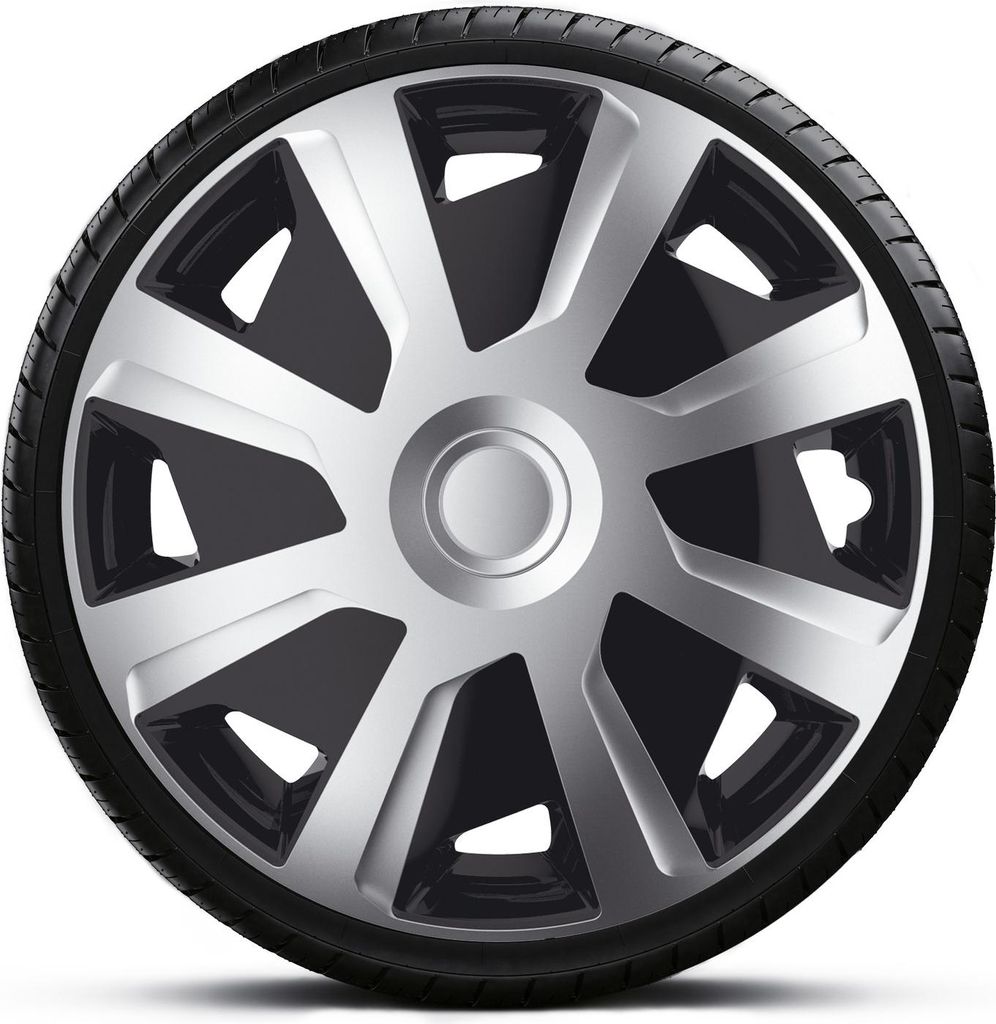 Radkappen Radzierblenden EINZELN (1Stück) 16 Zoll MISTRAL VAN SILVER BLACK Z461642