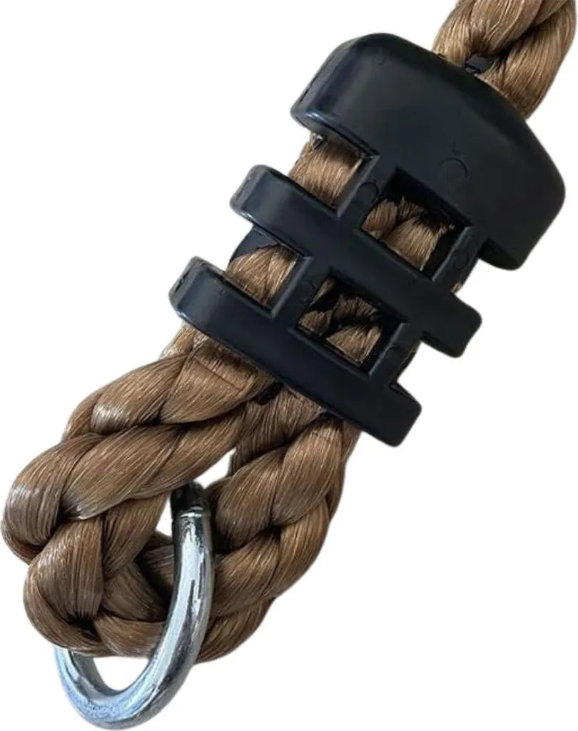 Fune con Nodi Verdi 2m per Arrampicata - Kit Palestra Fai-da-te - 5