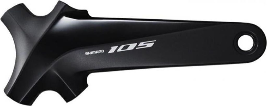SHIMANO Kurbelgarnitur 105 FC-R7000 Kurbelgarnitur - 172,, 5 mm, Schwarz