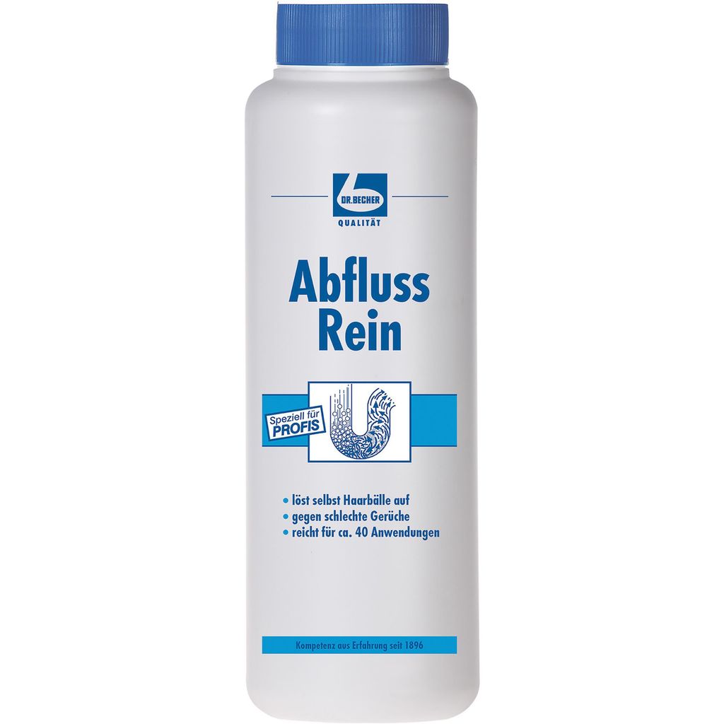 Dr. Becher Abfluss Rein 1kg geeignet für Abflüsse in Bad Produktbild 