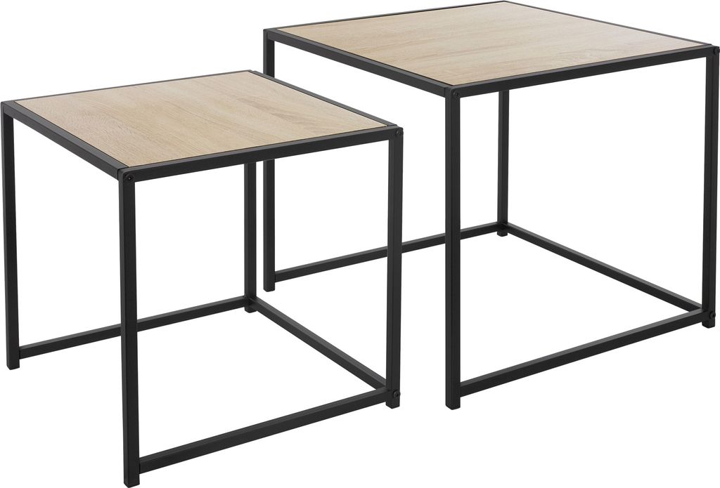 ML-Design Sada 2 stolků, 40x40x40/50x50x45 cm, vzhled Obrázek produktu 