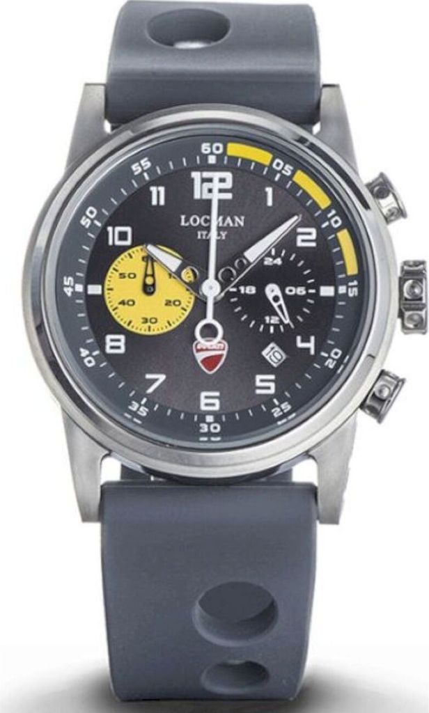 Locman - Armbanduhr - Herren - Quarz - Ducati - Chronograph - D105A07S-00GYYSIA