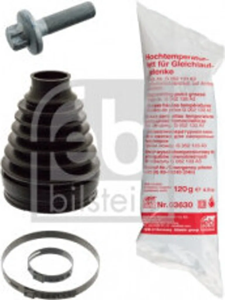 Jeu de soufflets de transmission flexible Febi 101942 avec colliers