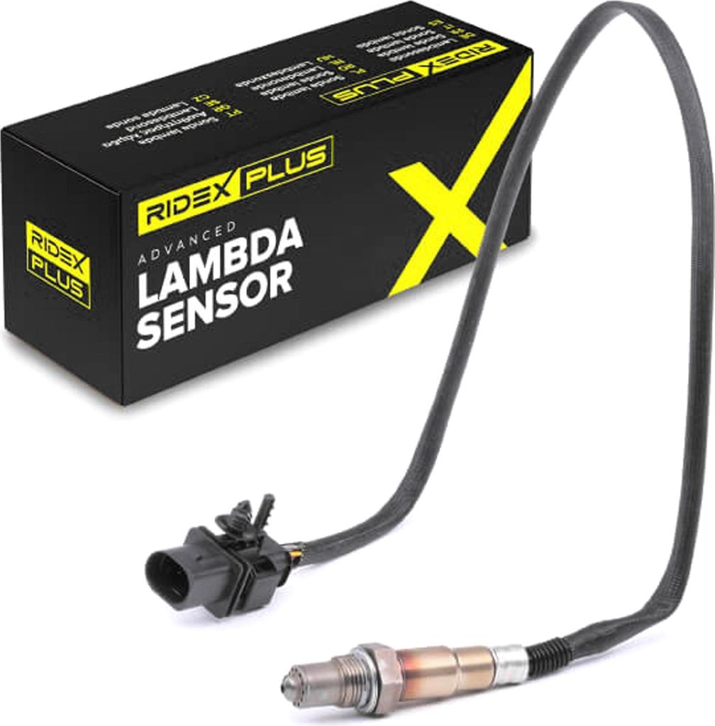 RIDEX PLUS Lambdasonde passend für MERCEDES-BENZ C-Klasse Limousine (W204) Beheizt 570mm 3922L0184P