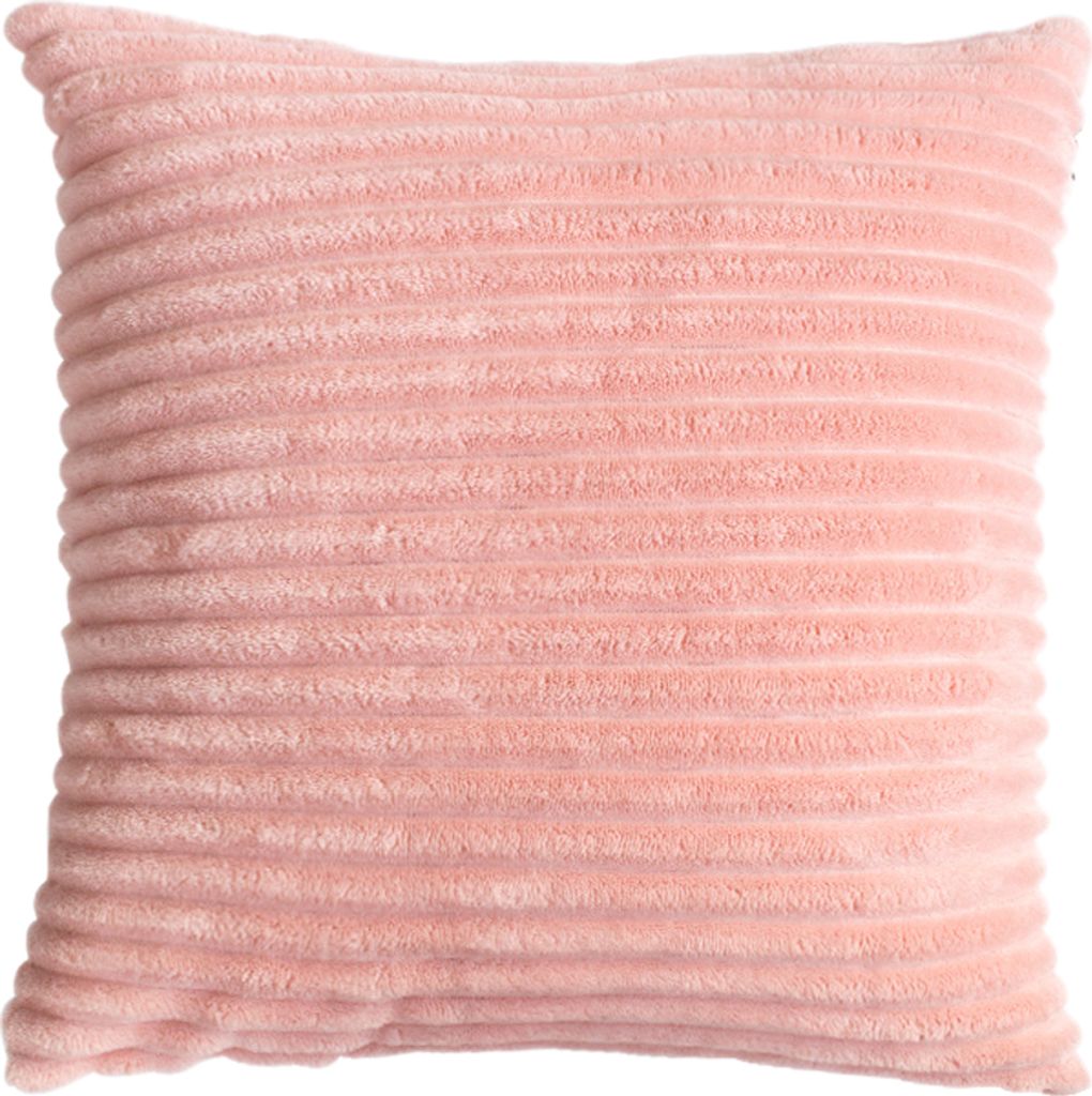 Ultra Soft Comfy Flanell Stoff dekorative Kissenbezug Kissenbezug, 18 x 18 Zoll ohne Kisseneinsatz, Pink