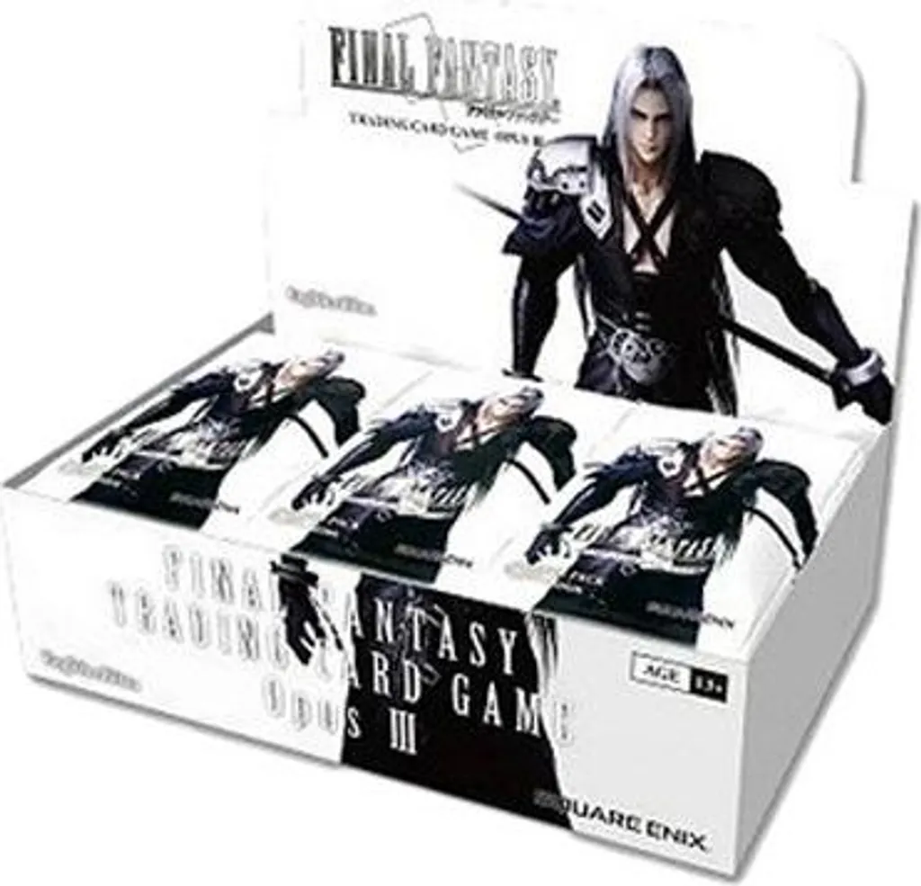 Final Fantasy TCG Opus III Booster Box 36 Boosters Cartes à Jouer Jeu