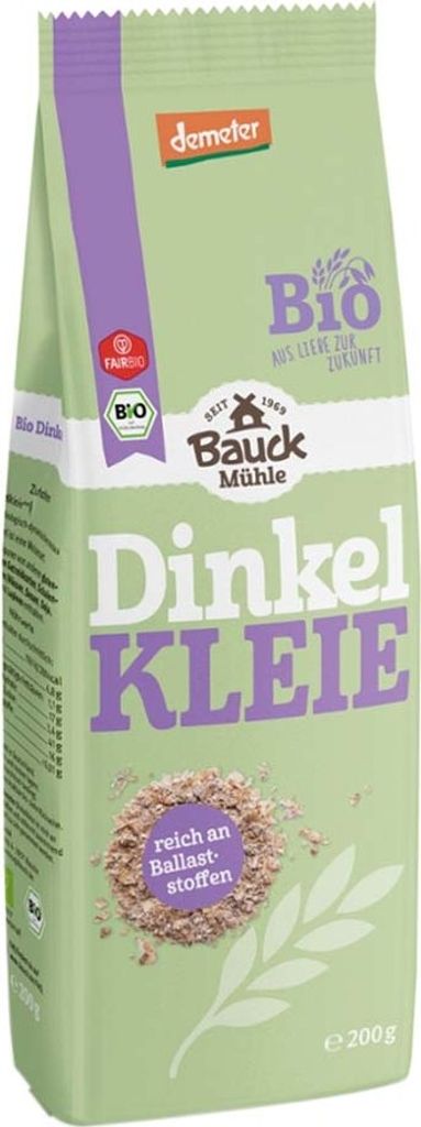 Bauckhof Dinkelkleie, demeter 200g Produktbild 