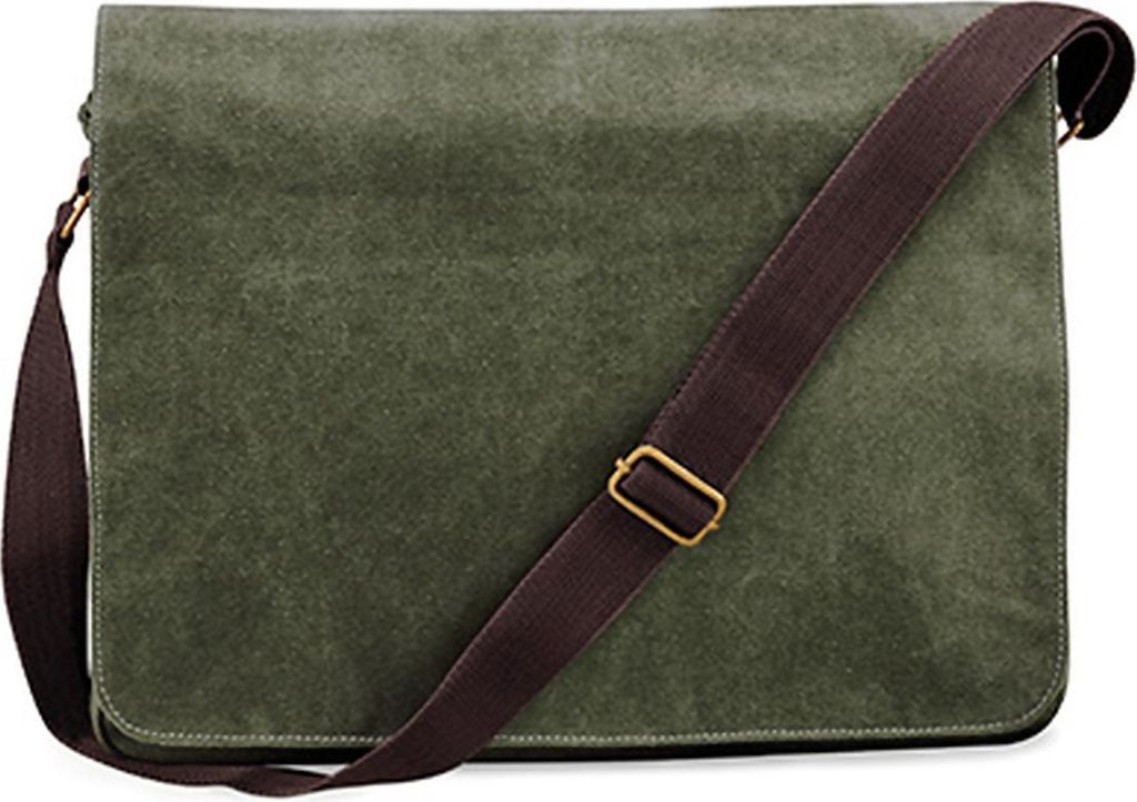 Quadra Vintage Canvas Despatch Bag Obrázek produktu 