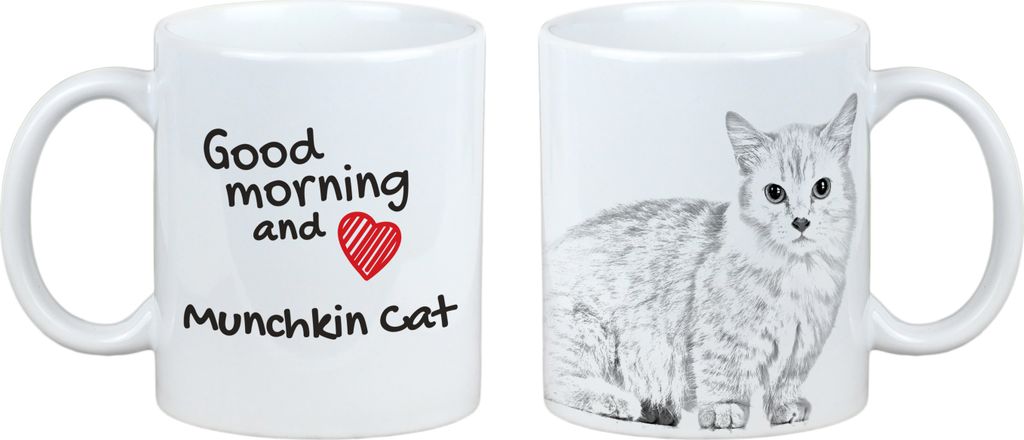 Munchkin Katze - Tasse mit Katze, personalisierte Tasse mit Druck, klassisches Geschenk für jede Marke Art-Dog