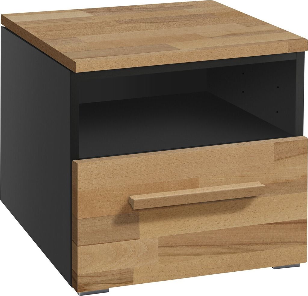 Hasena Accessoires Onia Nachttisch Massivholz 45x50x41 cm - montiert