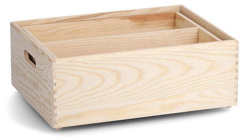 Zeller 13321 Zeller Aufbewahrungsboxen-Set braun, 1 Set Zdjęcie produktu 