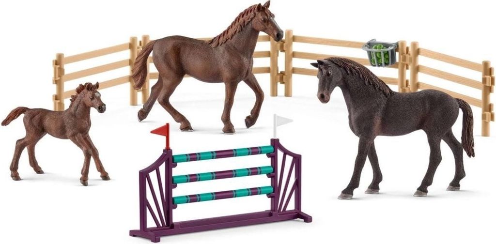 Schleich Horse Club72141 Geheimes Turnier-Training am Produktbild 4