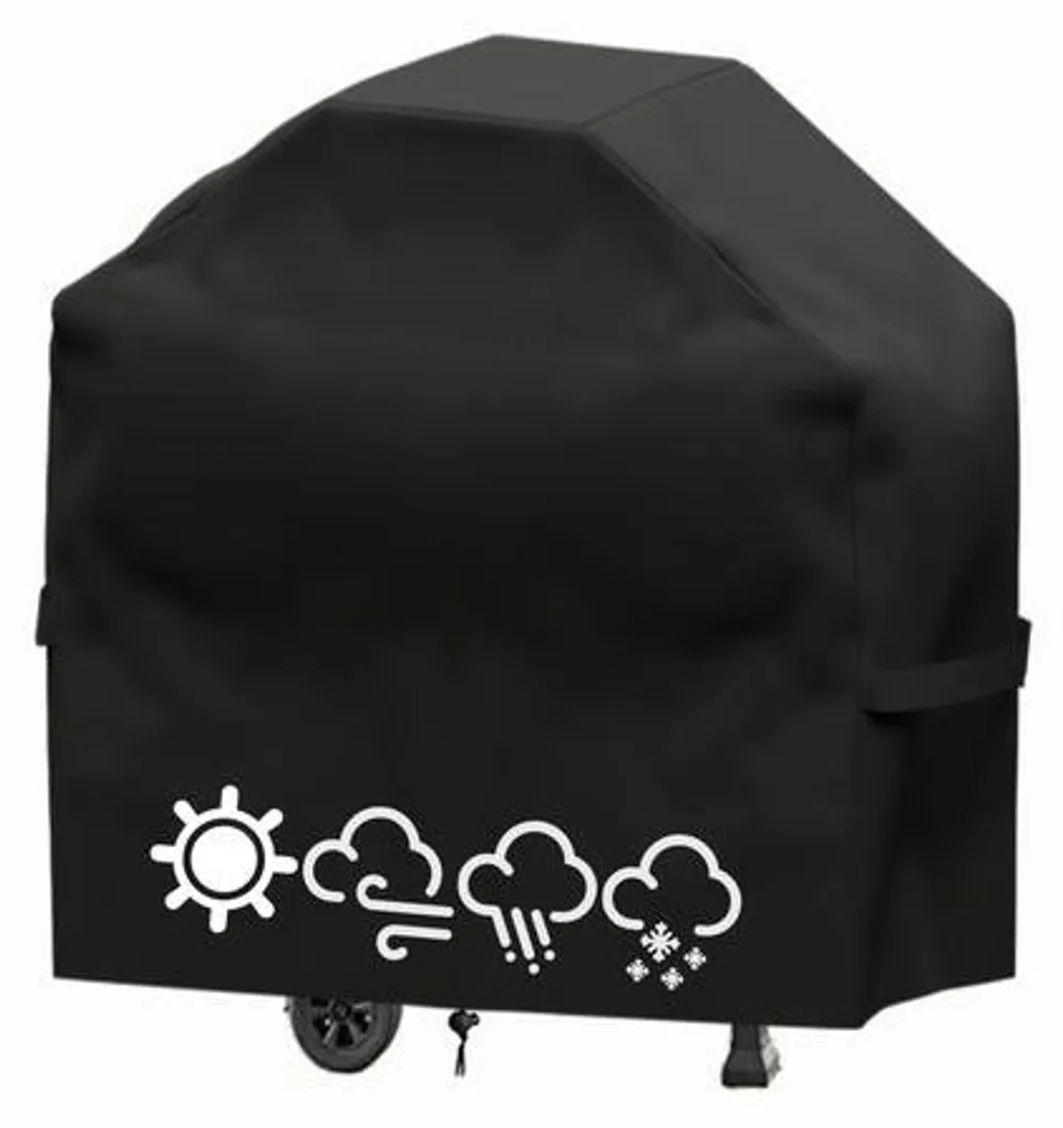 Housse de Barbecue Résistante 120x66x120cm - Imperméable et Anti-UV