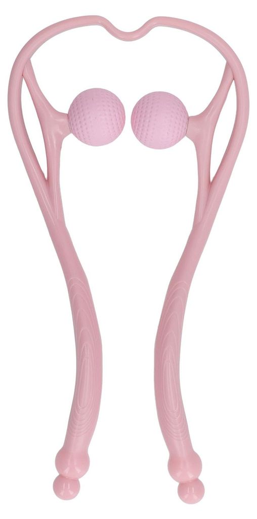 Manuelles Nackenmassagegerät, entspannend, lindert Muskelverspannungen, Dual-Druck-Triggerpunkt, Handheld-Schulter