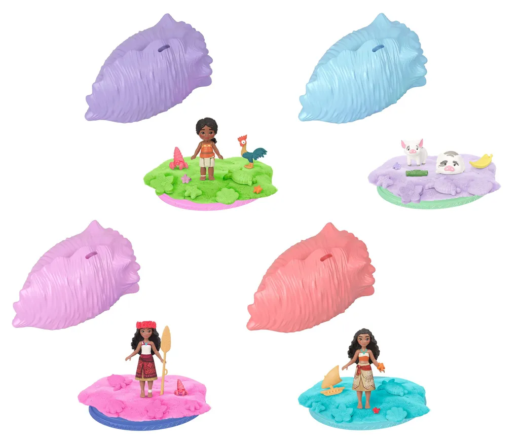 Figurine Vaiana Disney Anti-Ennui : Jouet Compact et Surprises Incluses