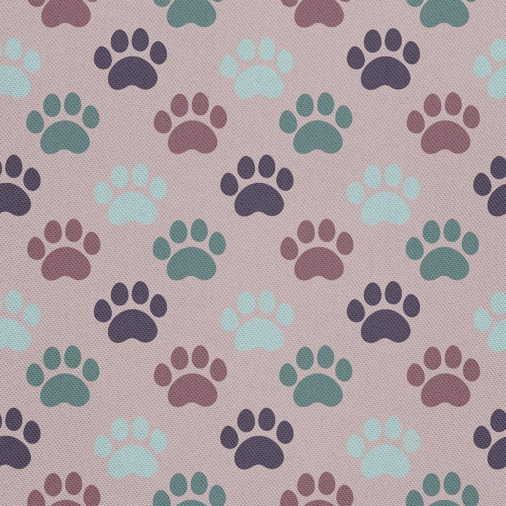 OUTDOOR DECOSTOFFS OXFORD - Motivo zampe colorate 4 Immagine del prodotto 