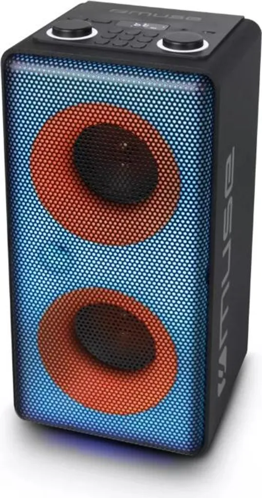Système de sonorisation portable Muse M1808DJ enceinte de fête 150W