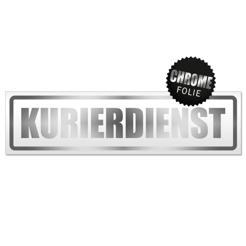 Kurierdienst Magnetschild Schild magnetisch