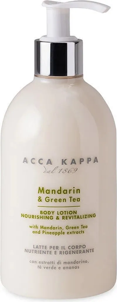 Hydrater sa Peau avec la Lotion Acca Kappa Mandarine Verte - Soin 300ml