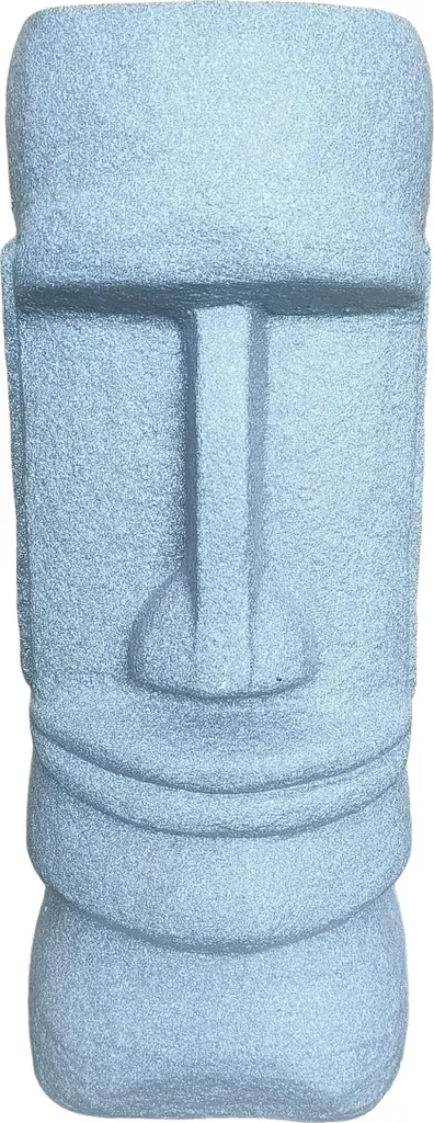 Statue Moai XXL de Jardin : Décoration Robuste contre Gel et Intempéries