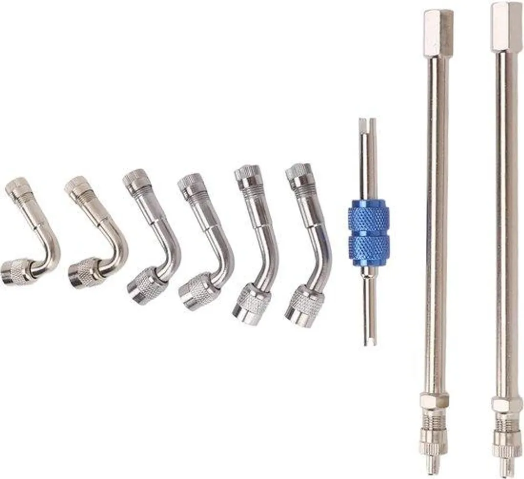 Extension de valve rigide 90 et 135 degrés en laiton pour véhicule