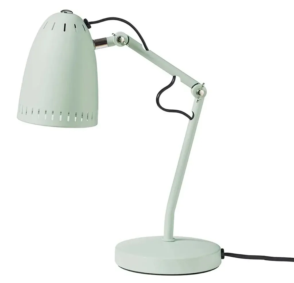 Lampe de bureau Dynamo 345 Superliving menthe mat pour style rétro chic