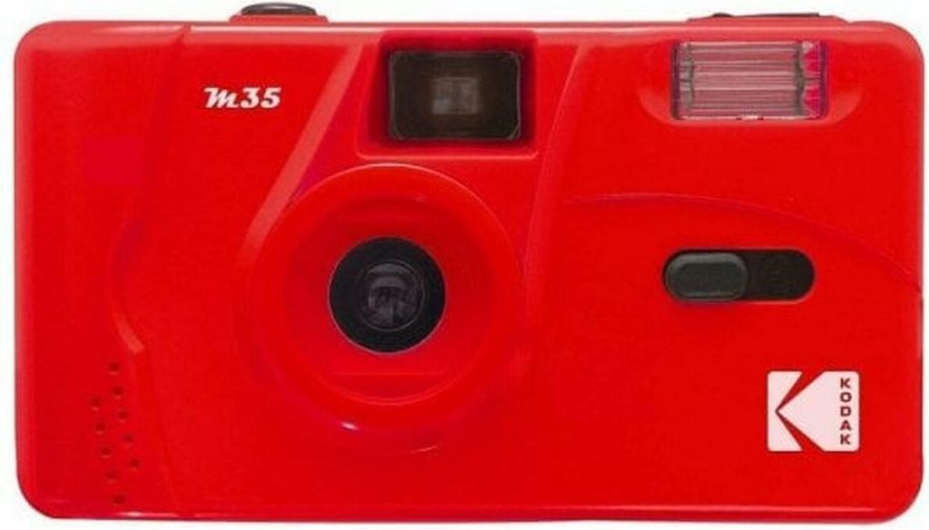 Kodak M35 Wiederverwendbare Filmkamera, 35 mm, Scharlachrot, Farbe:Rot