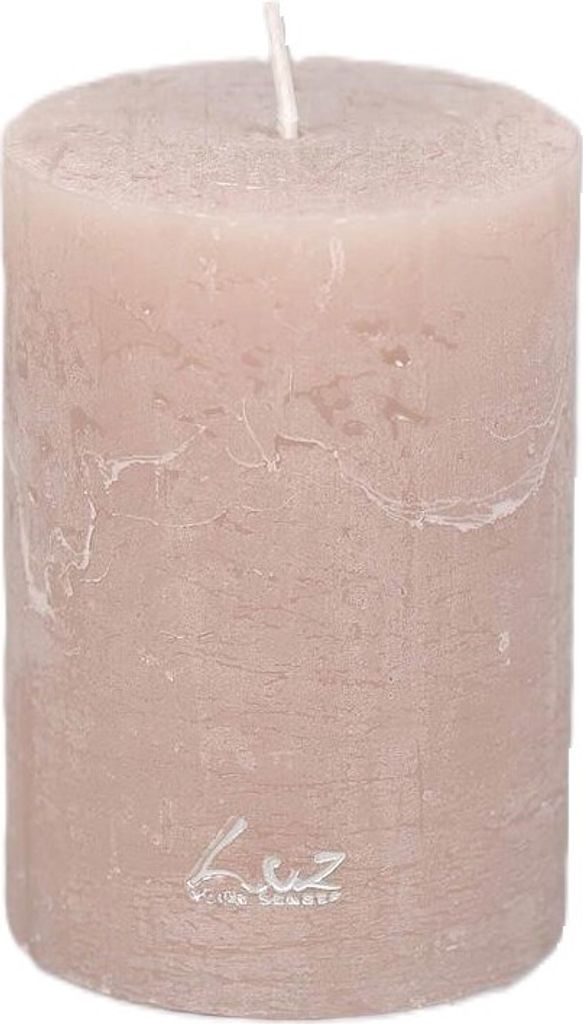 Rasteli Luz Your Senses Stump Candle Cream-Portobello D 7 cm H 10 cm Vorteilsangebot pro 2 Stück