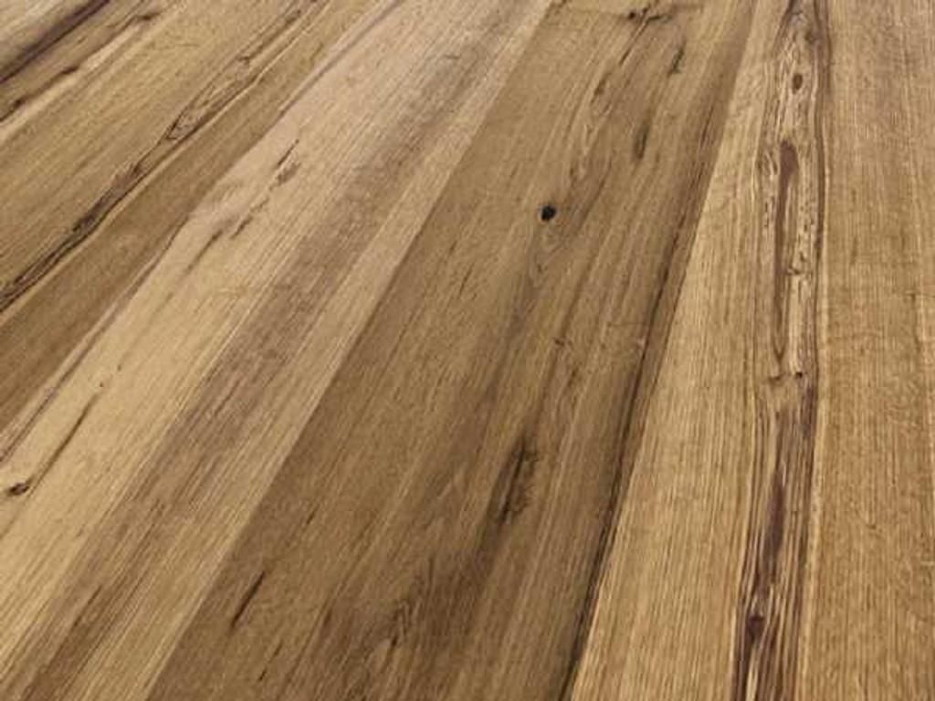 BASICfloor | 2,88 m² | Naturgeölt Eiche Rustikal Parkettboden, Massivholzdielen, Landhausdiele, Stabparkett, 10mm Stärke, 2 Lagig Verlegt, Raumg...