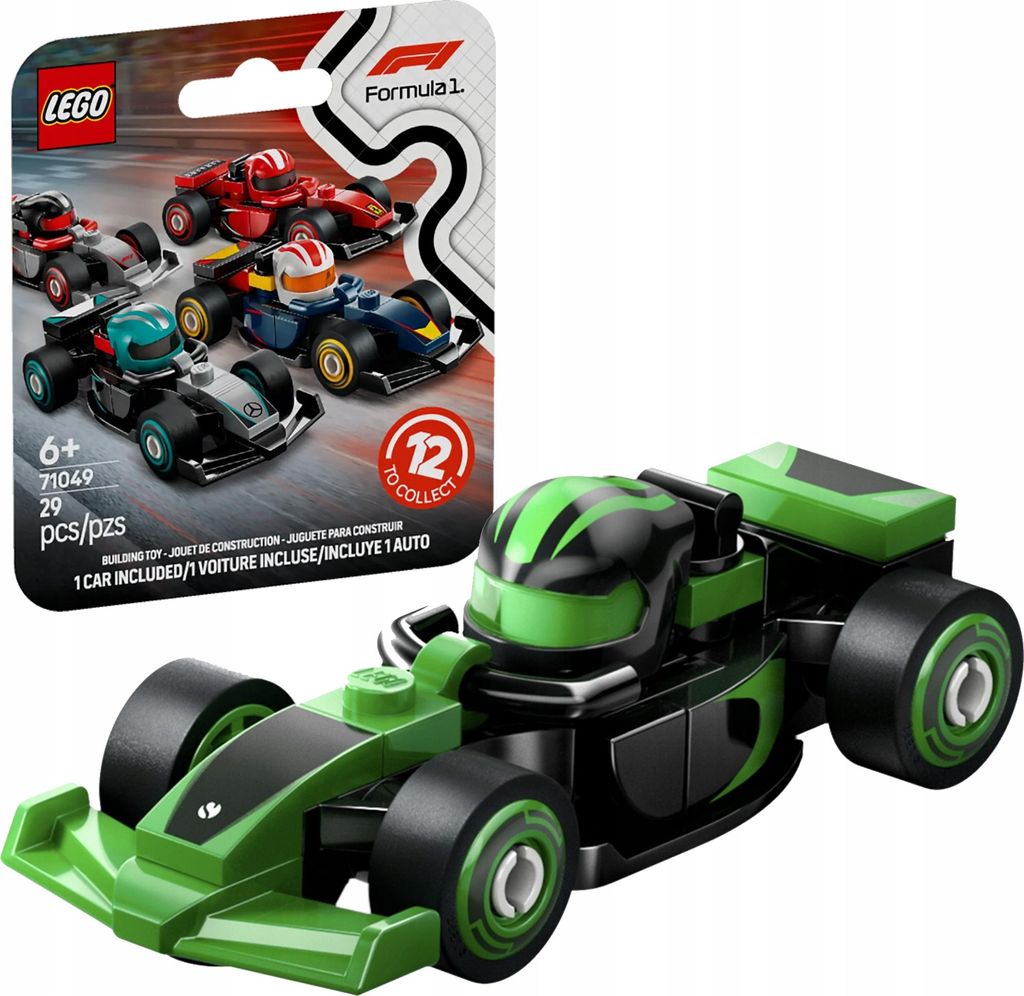71049 - LEGO Minifigures - Bolid Formuła F1 Sauber Zdjęcie produktu 
