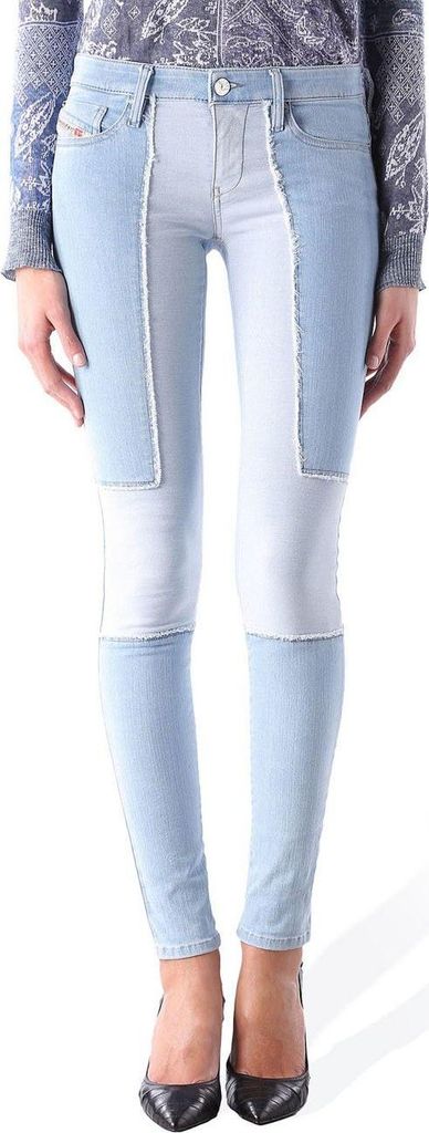 Diesel Skinzee-Low-SP 0852S Damen Jeans Hose Skinny