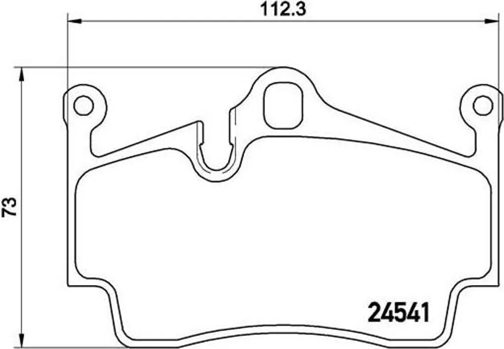 Plaquettes Brembo P 65 028 Haute Performance OE 98735293901 en Céramique