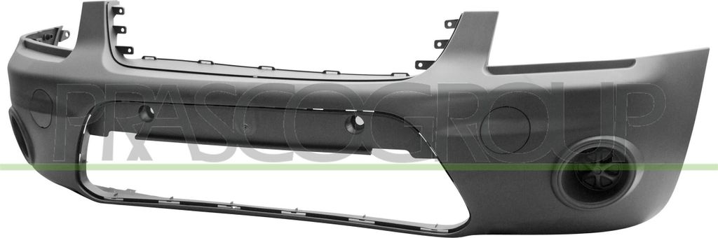 PRASCO Stoßstange Stoßfänger für FORD TRANSIT CONNECT (P65, P70, P80) Grau FD9341001