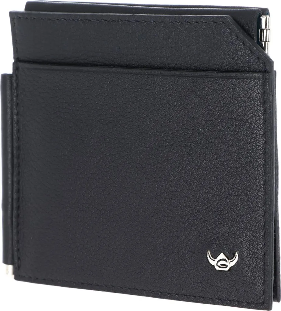 Golden Head Capri Clip-Scheintasche 1960 Porte-cartes Pince à Billets Cuir