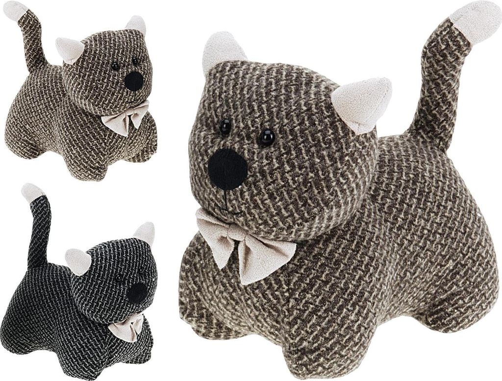 Türstopper Katze farbig sortiert 19x14x20cm Produktbild 