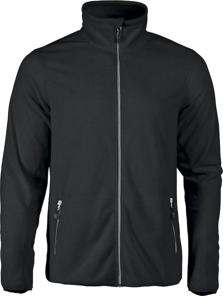 Microfleece-Jacke Rot PrinterRED Twohand 190 g/m² mit Seitentaschen und Flatlock-Nähten