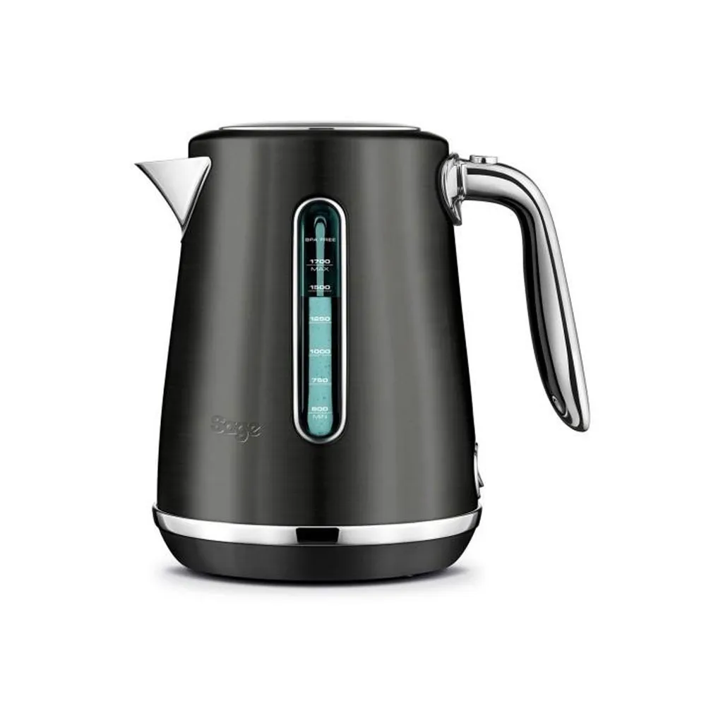 Bouilloire Électrique Design Sage Soft Top Luxe 1,7L en Acier Brossé