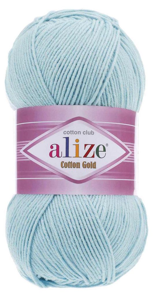 100g Strickgarn Alize Baumwolle Gold Uni Klassikgarn Produktbild 