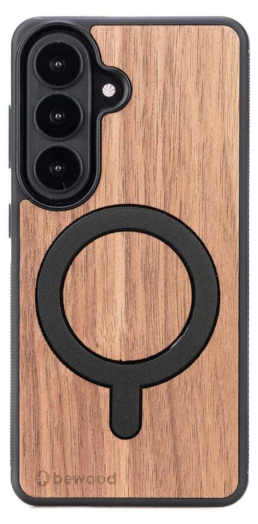 Holzhülle für Galaxy S26, Bewood Amerikanischer für MagSafe