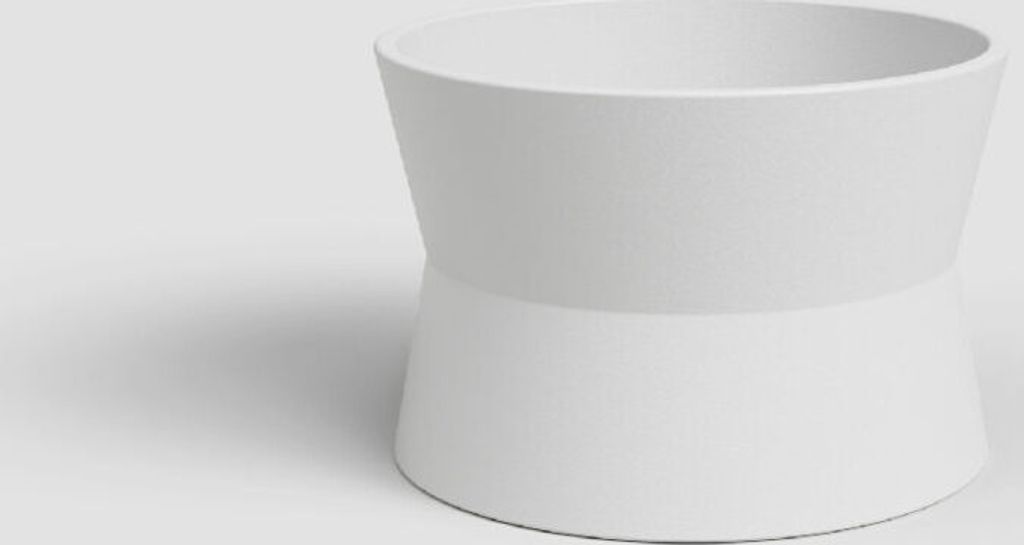 Artevasi Diana Pot, Weiß, 2,5 l, 170 mm, 160 mm