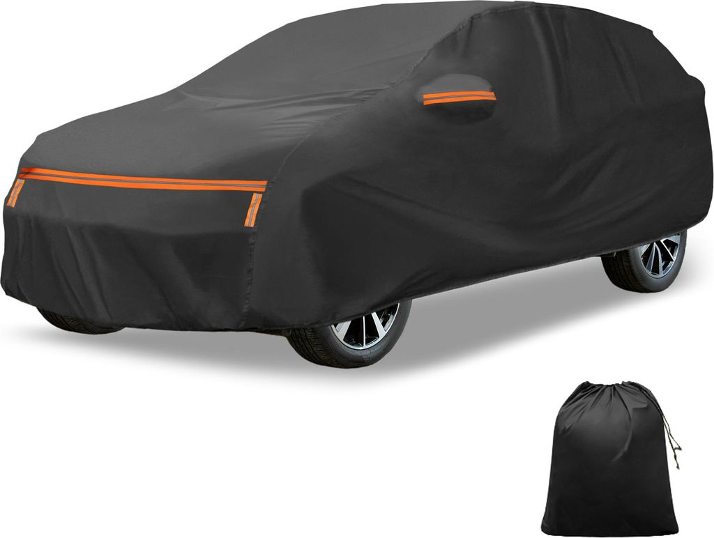 Autoabdeckung fš¹r Mazda CX-30 Aluminiumfolie Baumwolle Outdoor Voll Autoabdeckung Alle Wetter Wasserdicht Winddicht Sonne Regen Schnee Schutz mi...