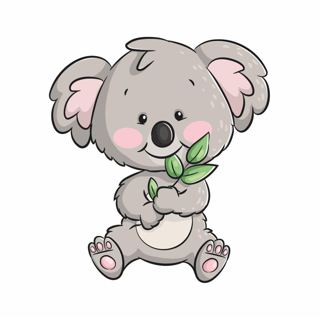 Bad Koala Aufkleber – Ca. 12x10 Cm, Konturgeschnitten, Wetterfest