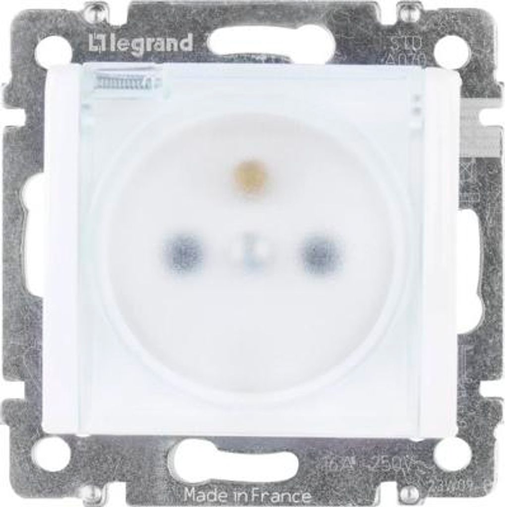Zásuvka Legrand Valena 774221 IP44 pod omítku bílá Obrázek produktu 
