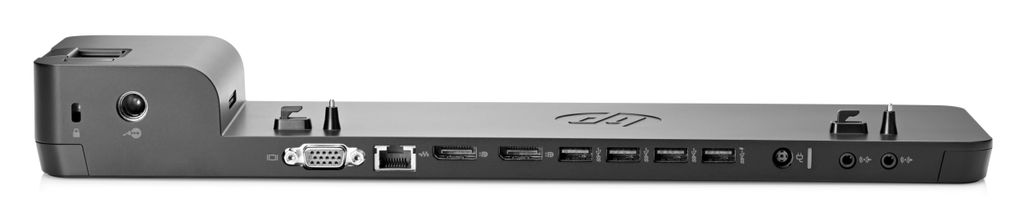 HP Ultratenká dokovacia stanica 2013, Dokovanie, Čierna, HP Obrázok produktu 