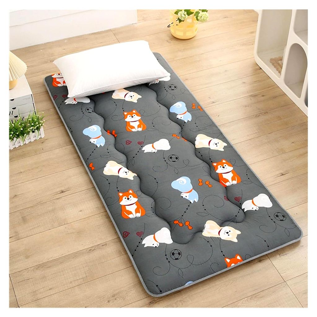 Tatami Schlafmatte 4 cm Dicke Japanischer Futon - Matratze für Gästebett, Ausrollbar als Schlafpad, Bodenliege, Couchbettmatte, Futonbodenpad, St...