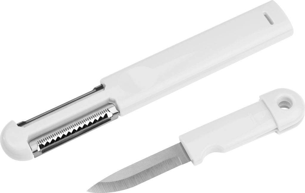 3in1 Sparschäler / mit Schäler, Raspler und Gemüsemesser