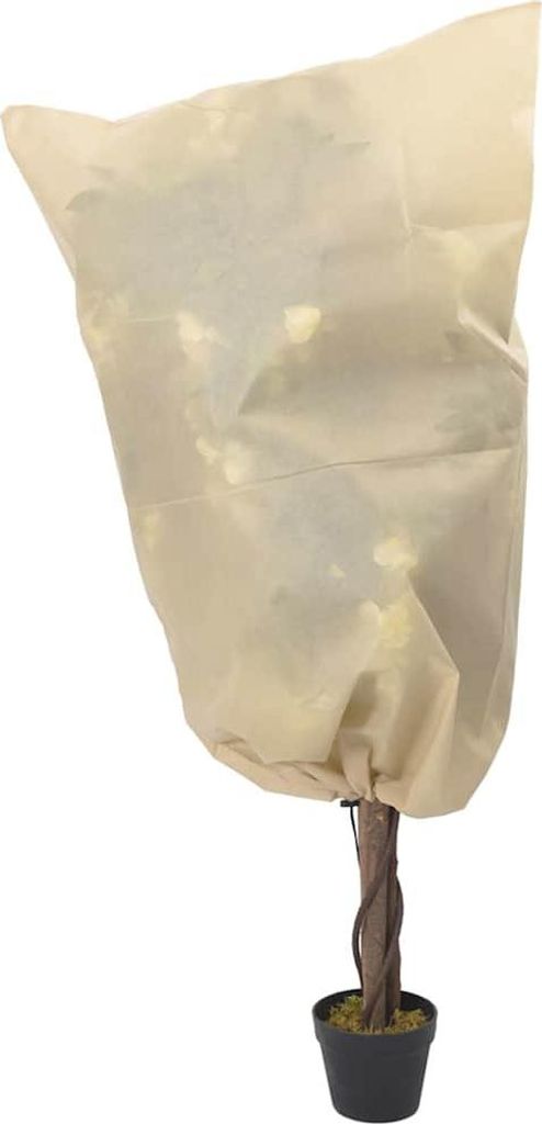 vidaXL Wintervlies mit Kordelzug 4 Stk. 70 g/m² 0,8x1 m