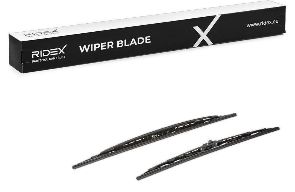 RIDEX Scheibenwischer Vorne 600mm/530mm für VOLVO V70 II Produktbild 