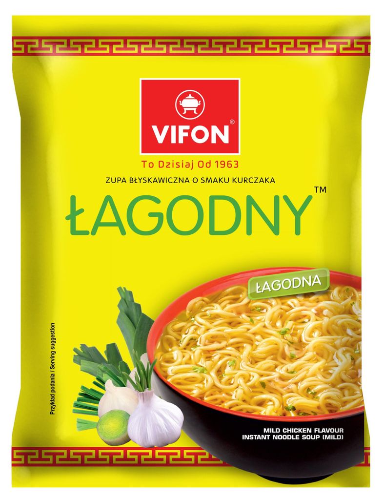 VIFON Zupa o smaku kurczaka łagodny 70 g Zdjęcie produktu 