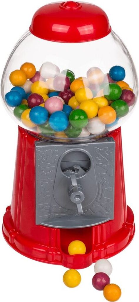 Keenso Süßigkeitenautomat Rot - Tragbarer Kaugummispender Für Kinder Mit Sparfunktion